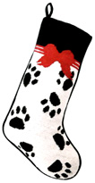 Paw Prints Christmas Stocking for Dogs (2)